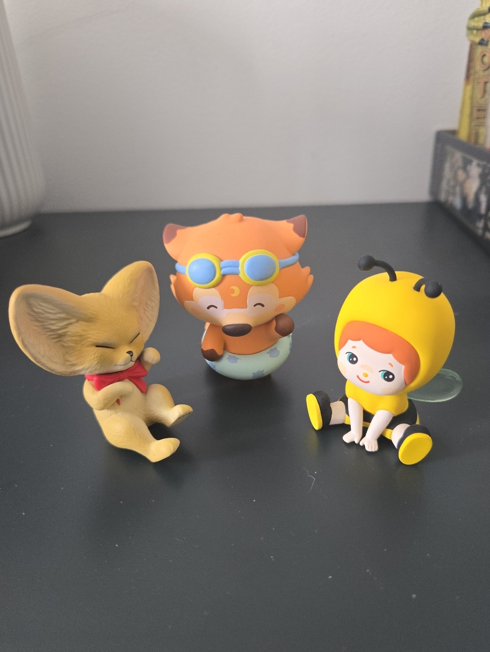 Set Of 3 Pop Mart And Finding Unicorn Vynil Figurines